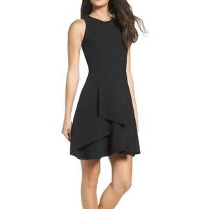 Fit and Flare Sleeveless Cocktail Dress